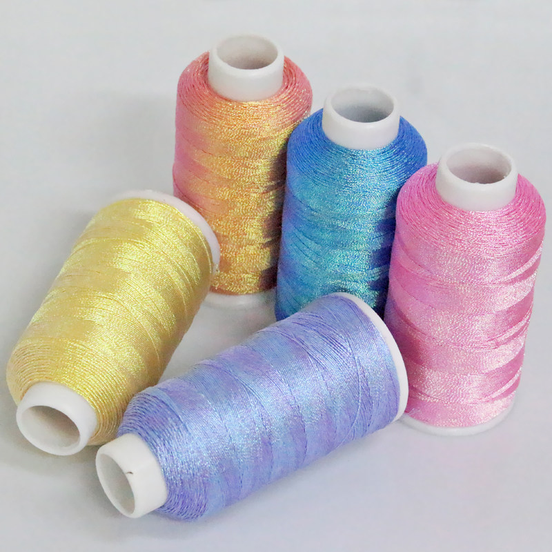 大卷刺绣手工手链编织diy丝线6股金丝线绣花线