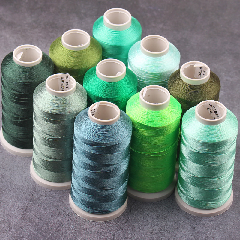 冰丝流苏线亮光3股0.3mm穗子线三角丝缠花丝线绕线diy手工编织线