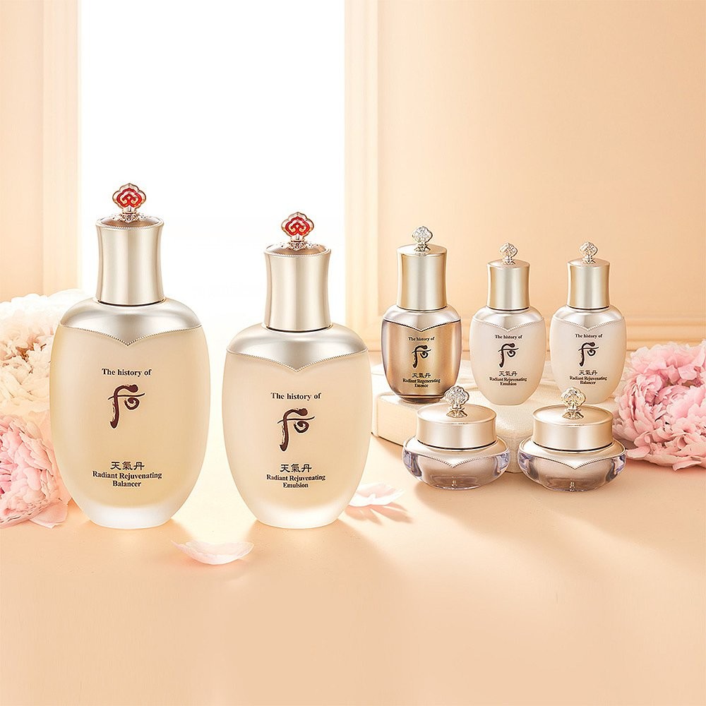 whoo后天气丹花献水乳7件套装企划版_热品库_性价比 省钱购