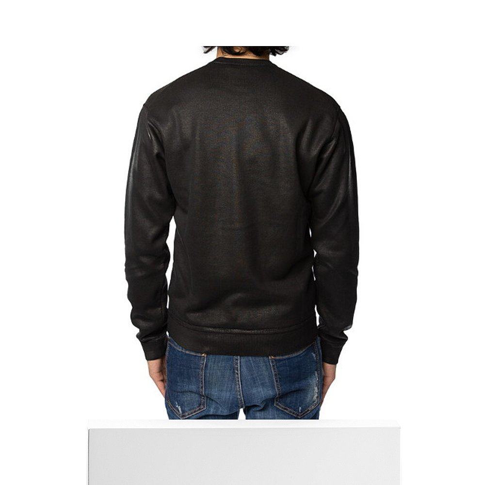 dsquared2韩国直邮twins黑色涂层卫衣s74gu0091卫衣
