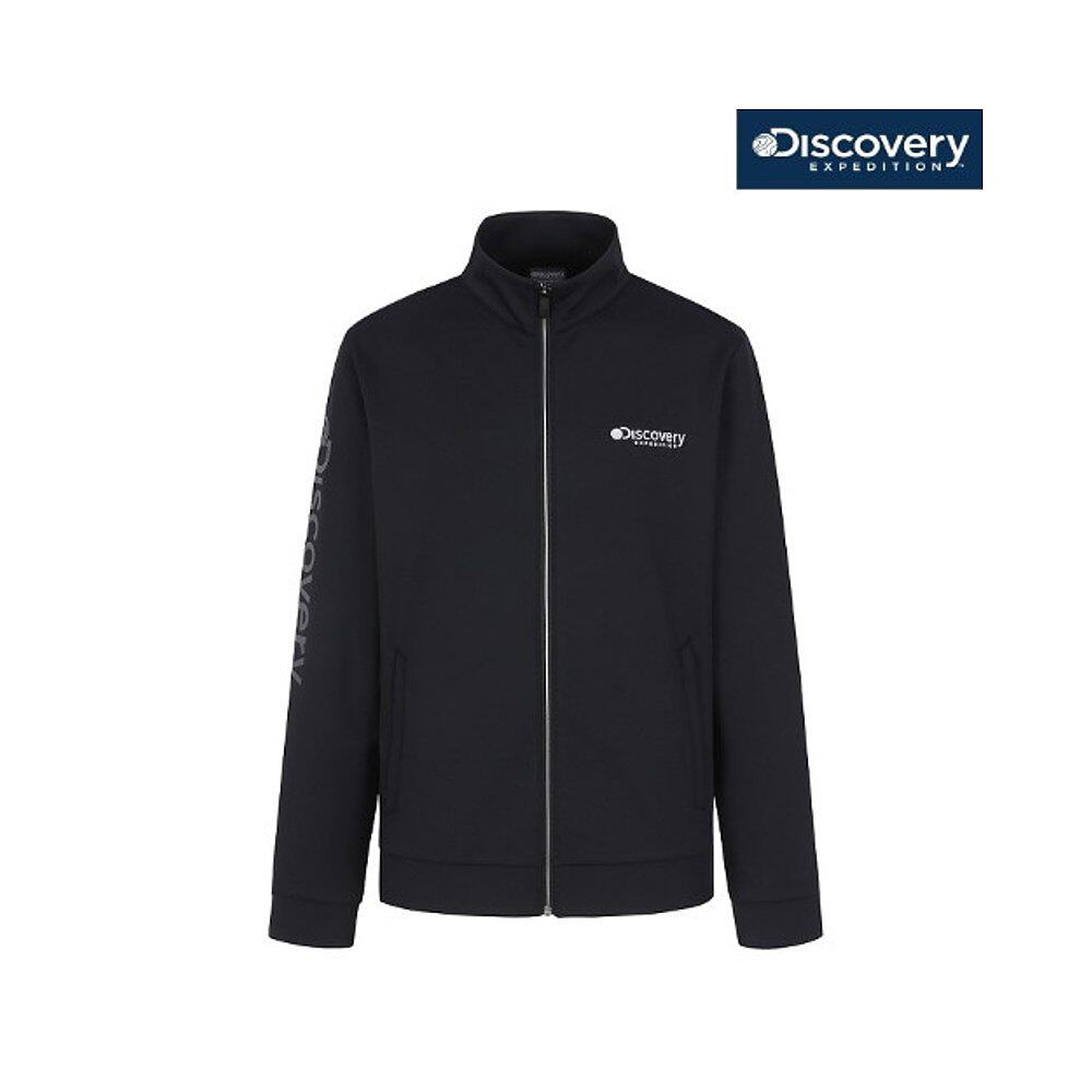 韩国直邮discoverydiscovery男性高领拉链袖子标志运动夹克