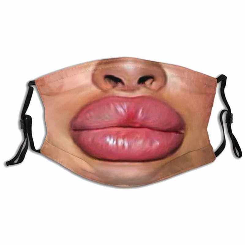 口罩抖音同款搞笑仿真网红沙雕整蛊愚人节表情口罩