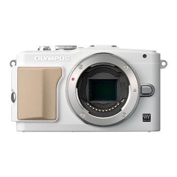 ຊຸດເລນ OLYMPUS Mirrorless DSLR PEN Lite E-PL5 ສີຂາວ