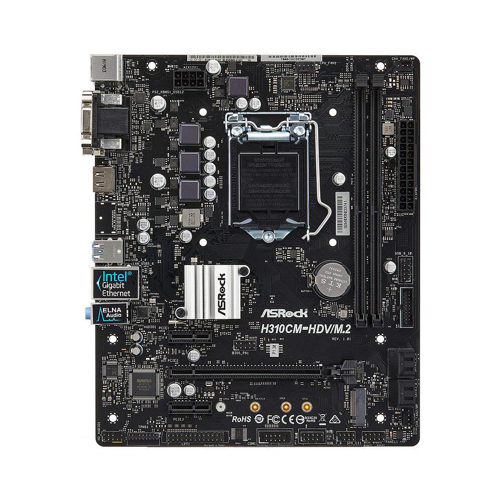 日本直邮华擎asrockintelh310芯片microatx主板主板