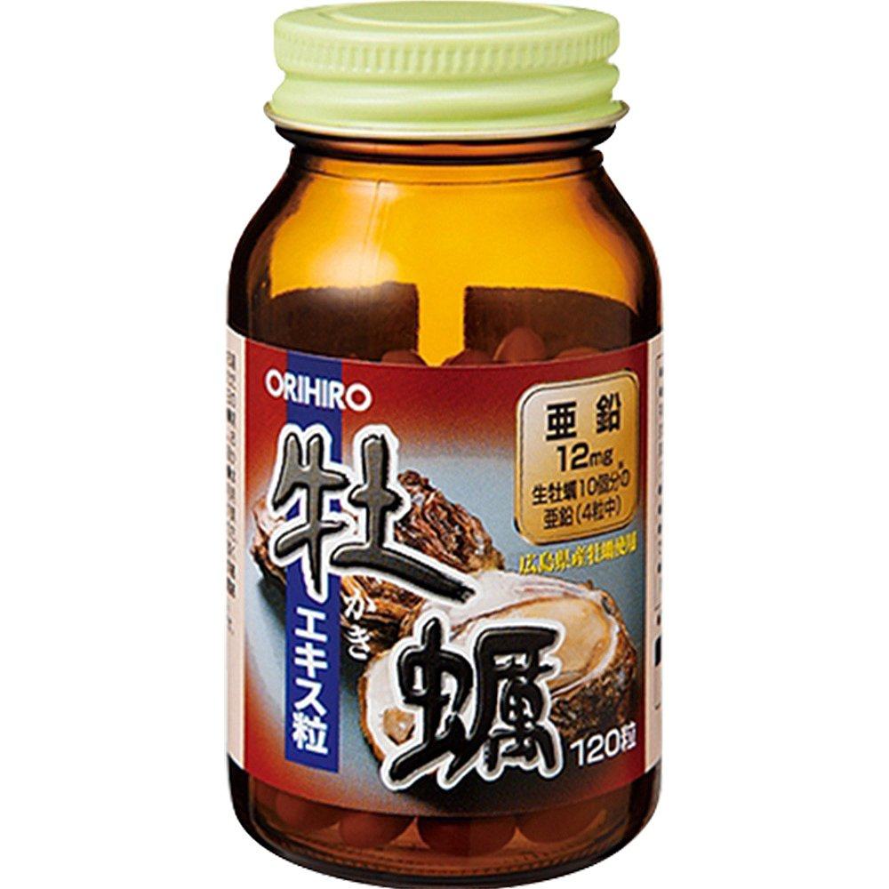 牡蛎日本直邮orihiro欧力喜乐原装进口精华120粒牡蛎