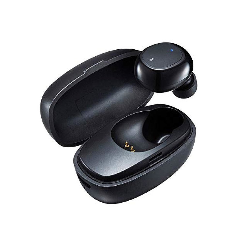 日本直邮sanwasupply超小型蓝牙单耳耳机充电mmbtmh52bk普通蓝牙耳机