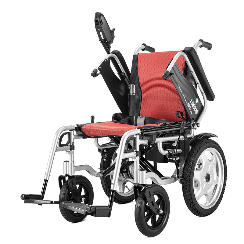 beiz贝珍电动轮椅智能折叠轻便铝合金老年残疾人轮椅