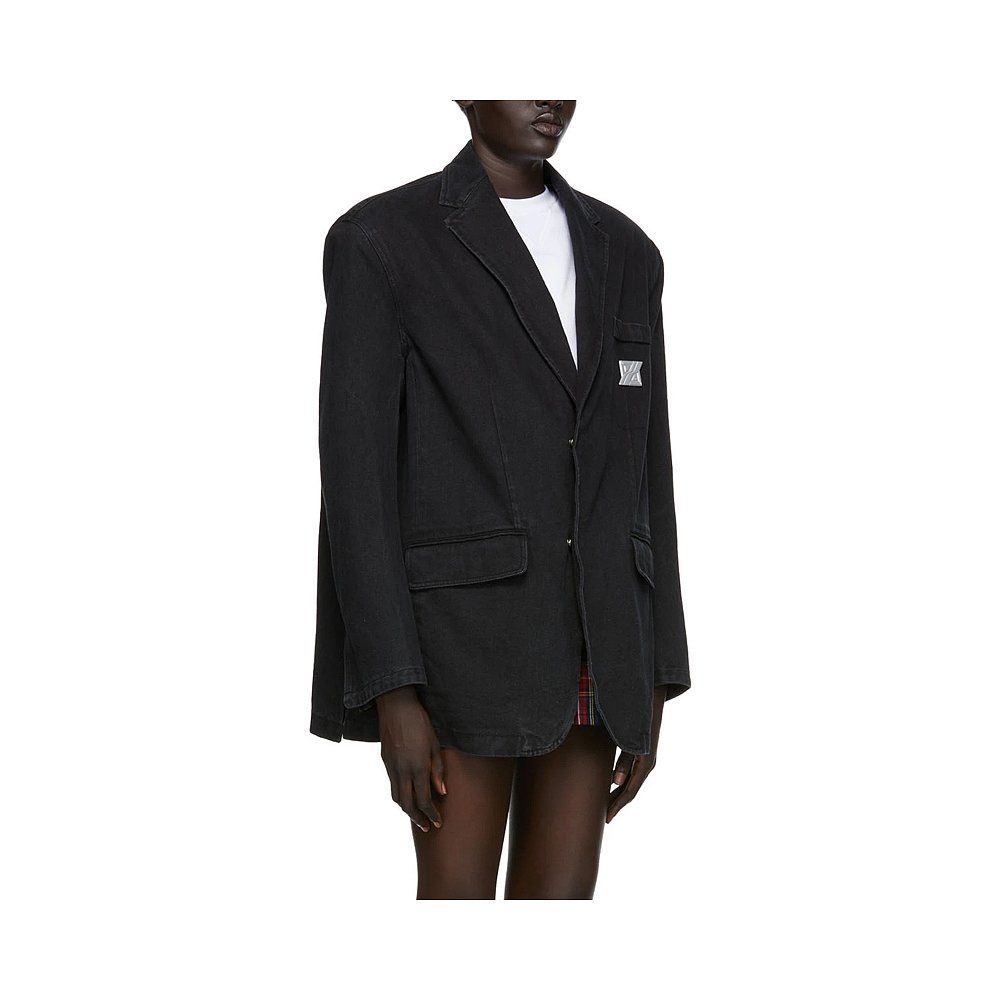 香港直邮we11donewe11done黑色男士西装wddj321342ubk休闲西服