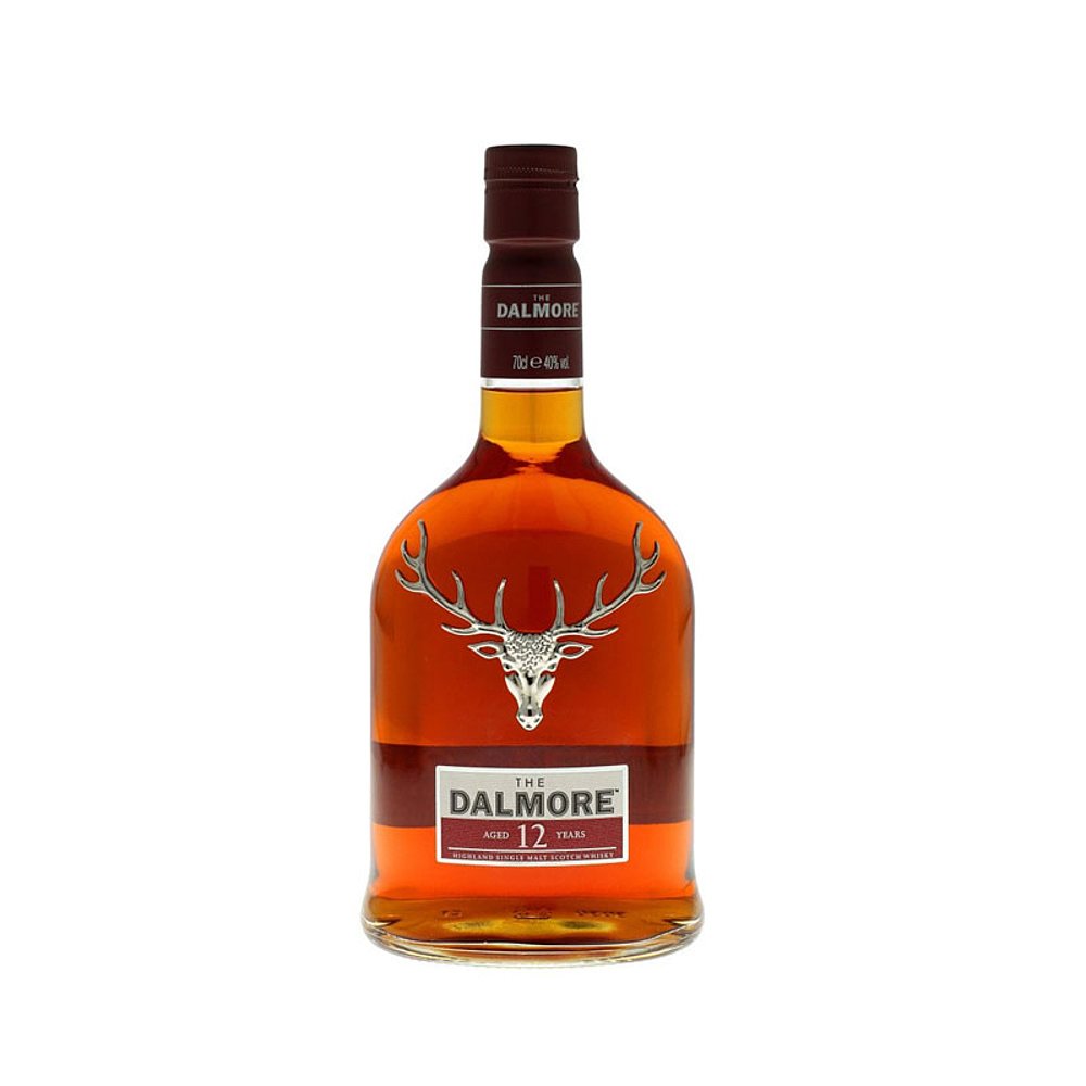 欧洲直邮thedalmore大摩12年威士忌700ml40vol琥珀色单一麦芽