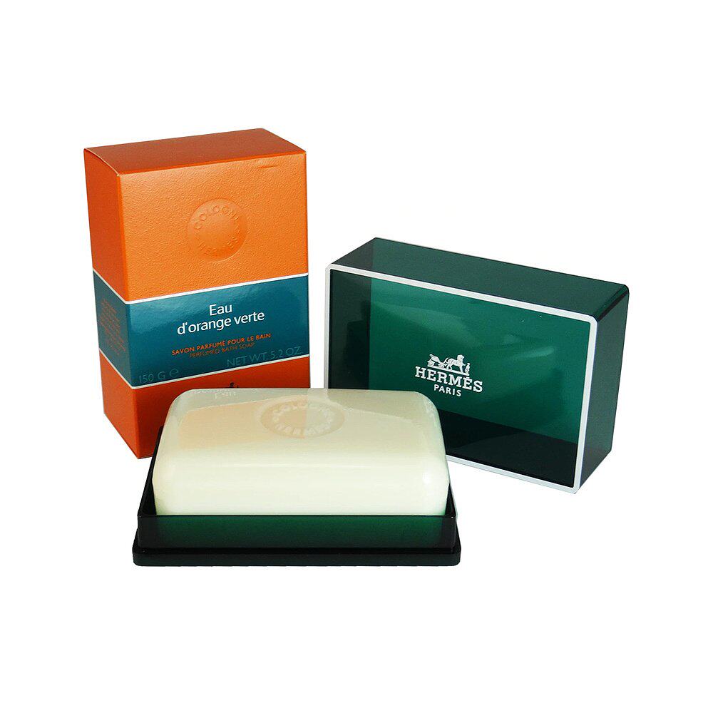 欧洲直邮爱马仕橘绿之泉香皂150g身体皂