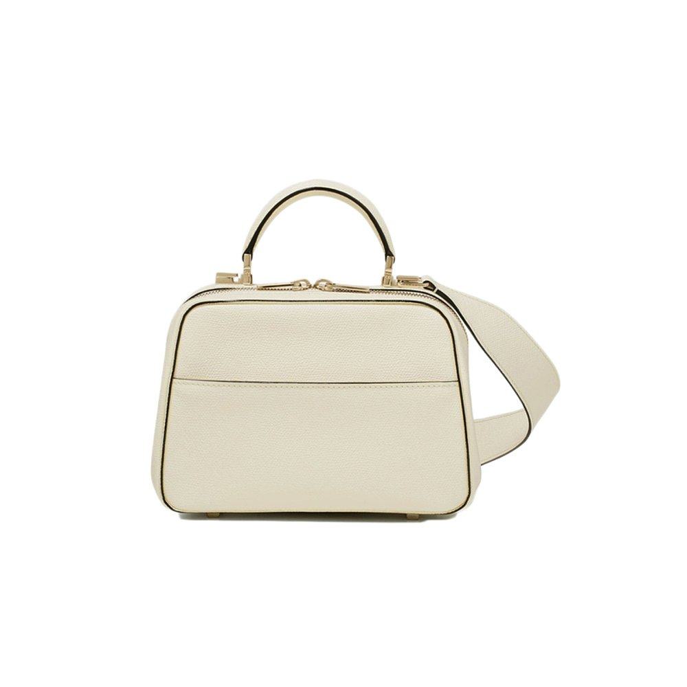 欧洲直邮valextraserie系列迷你白色手提包女小牛皮通用款女包