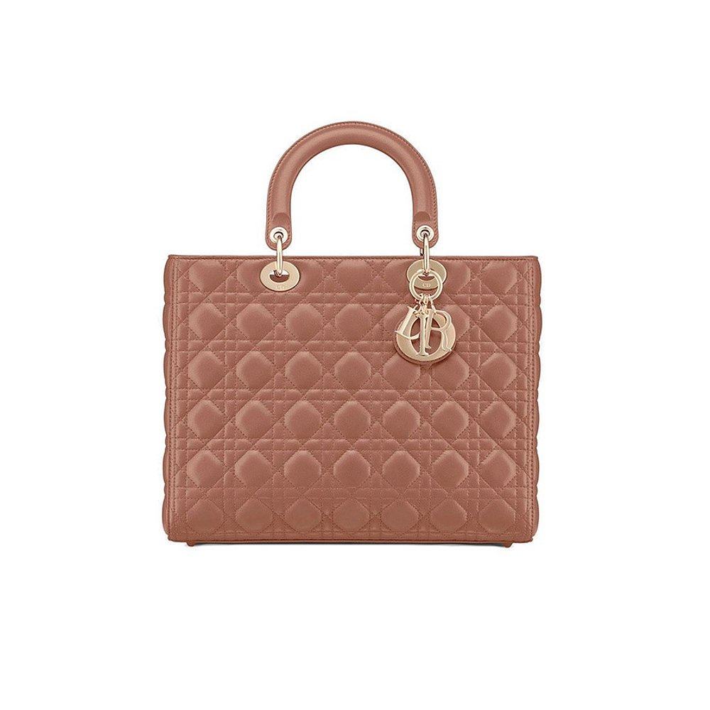 欧洲直邮dior迪奥经典ladydior大号女士小羊皮通用款女包