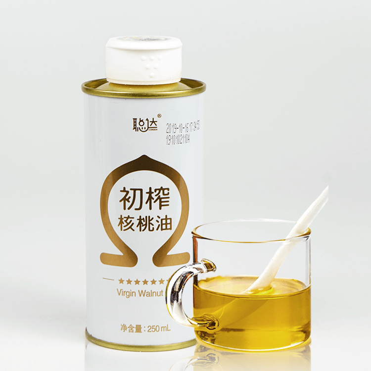 核桃儿童食用油酸亚麻新疆聪达低温初榨红木核桃油