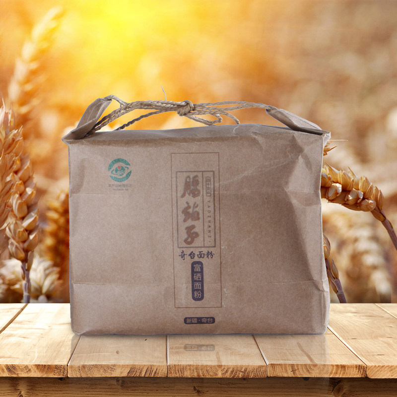 新疆奇台富硒面粉10斤特产礼物微量元素儿童补硒面粉