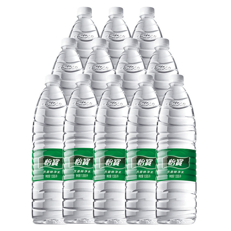 怡宝饮用纯净水1555l12瓶整箱瓶装饮用水饮用水