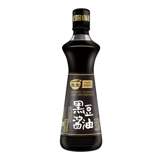 天猫精灵联合订制 原酿不勾兑黑豆酱油500ml 包邮