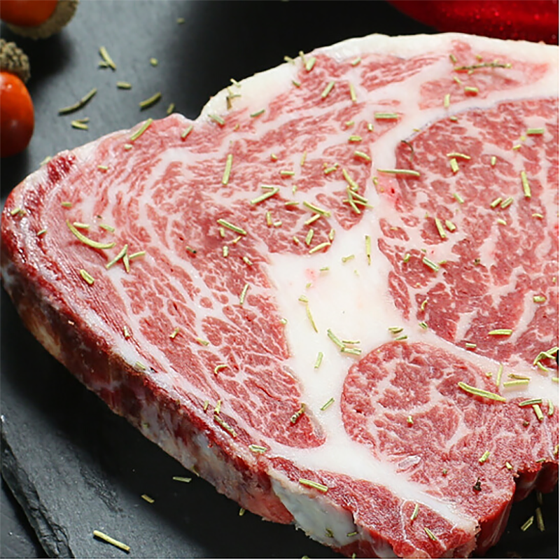 澳洲进口牛肉原切肉眼m71000g眼肉厚切生鲜牛排