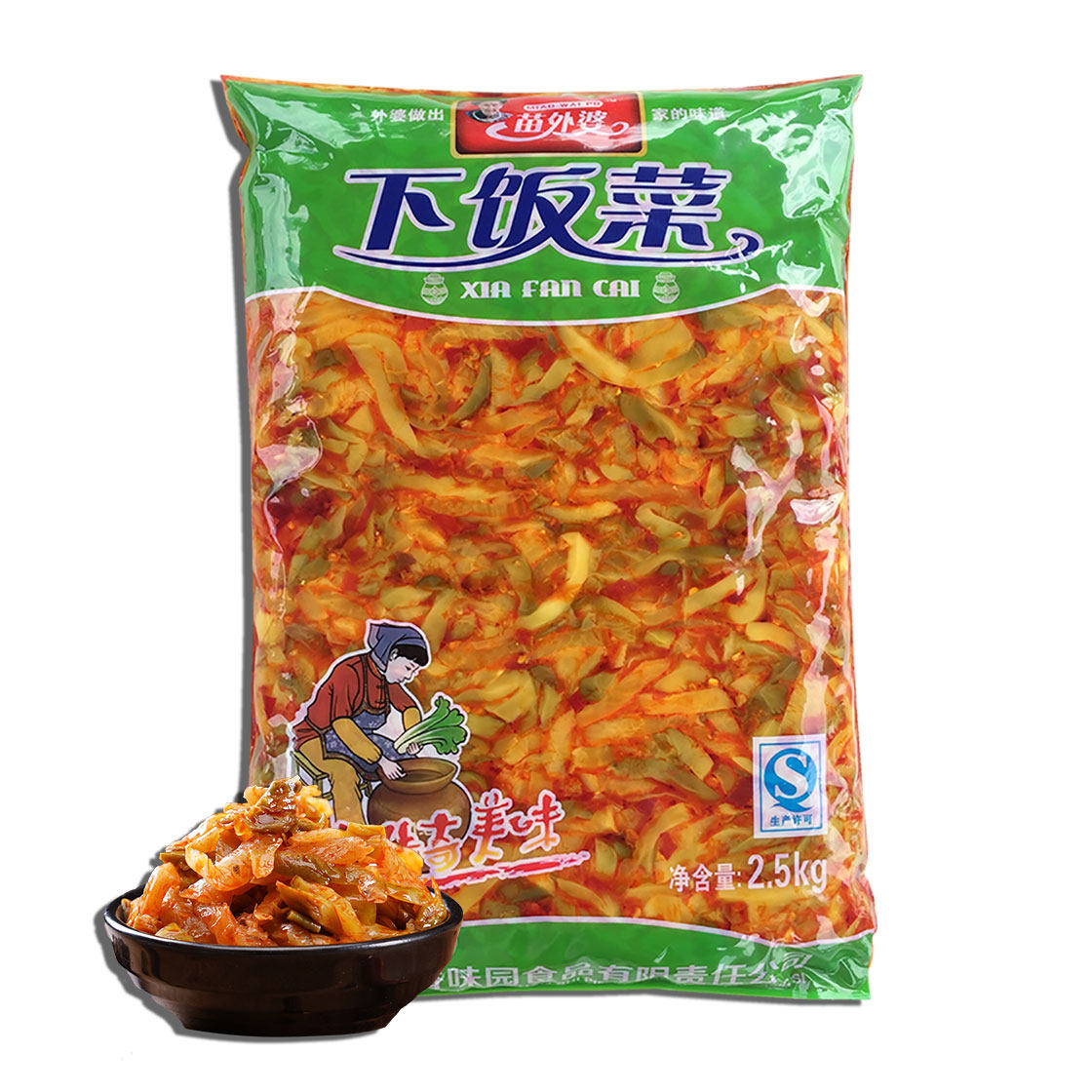 特产外婆腌菜咸菜泡菜下饭饭菜湘西大袋袋装腌制