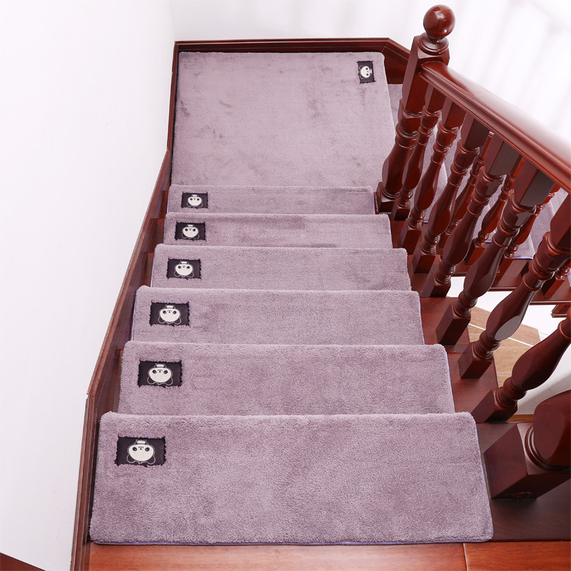 楼梯加厚踏步实木防滑地毯脚垫免胶自粘家用家用脚垫