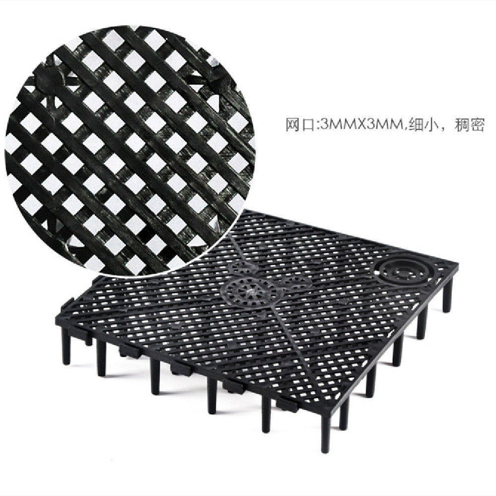 鱼缸底部过滤垫板隔板隔沙网格水族箱剪裁隔离网其它水族用具设备