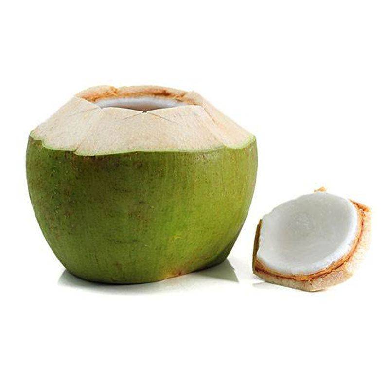 新鲜6个装大果海南三亚带皮椰子现摘鲜青椰包邮皮