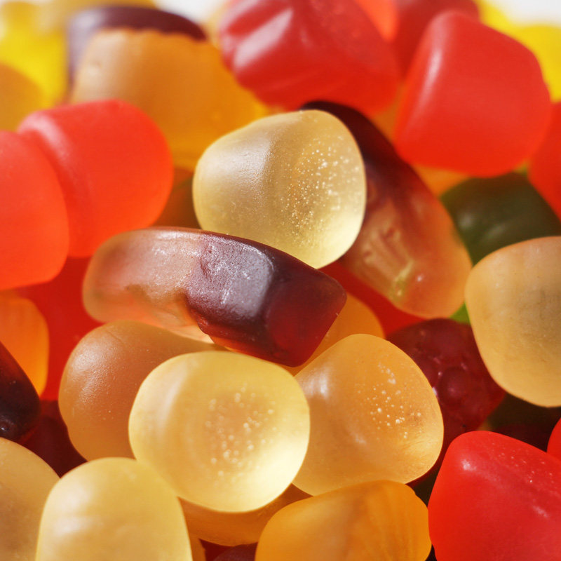 20包扣扣糖果软糖 多口味旺仔q软糖q q 糖qq软唐 软糖像皮糖软