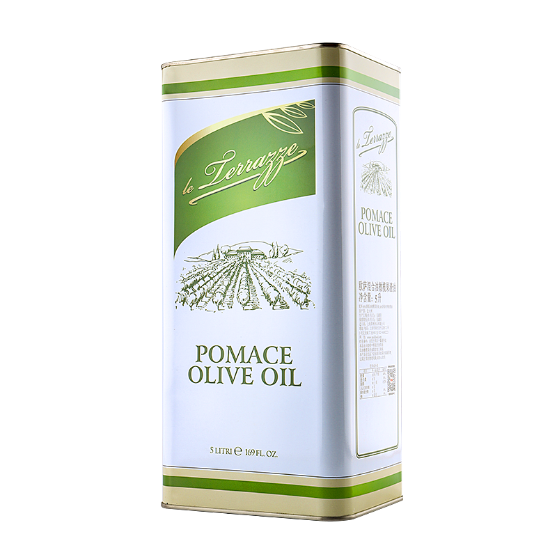 欧萨果渣橄榄油5l意大利进口混合油橄榄果渣油食用油高温油炸烹饪