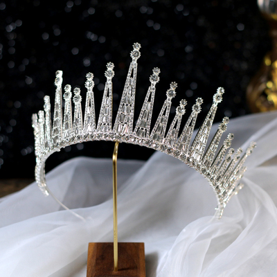 皇冠高贵奢华大气新娘头饰结婚白纱婚礼生日公主王冠头冠发饰