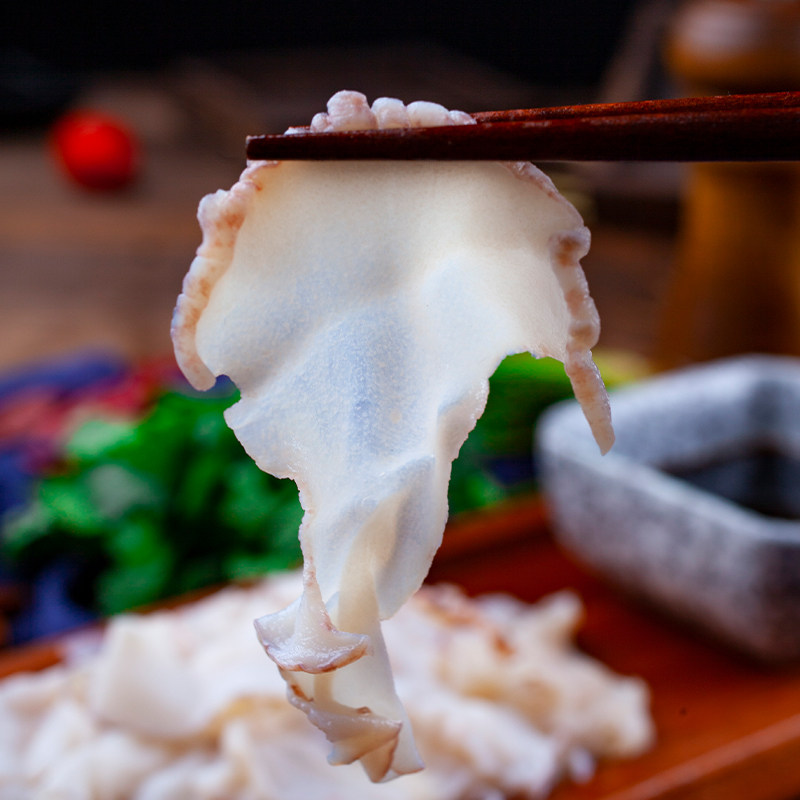 新鲜椰子刺身食材火锅海鲜油螺螺片冷冻黄螺片海螺