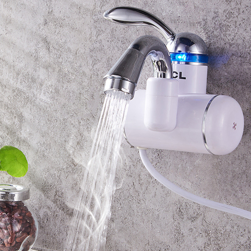 tcl电热水龙头加热器小厨宝家用小型即热式快速热水器速热侧进水