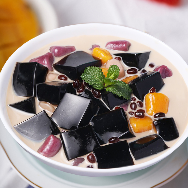 烧仙草粉1kg台式风味仙草冻黑凉粉水果甜品天然粉粉食品