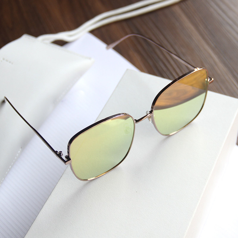 d-gm墨镜bling2020年新款复古风大脸圆脸显瘦网红同款大框太阳镜