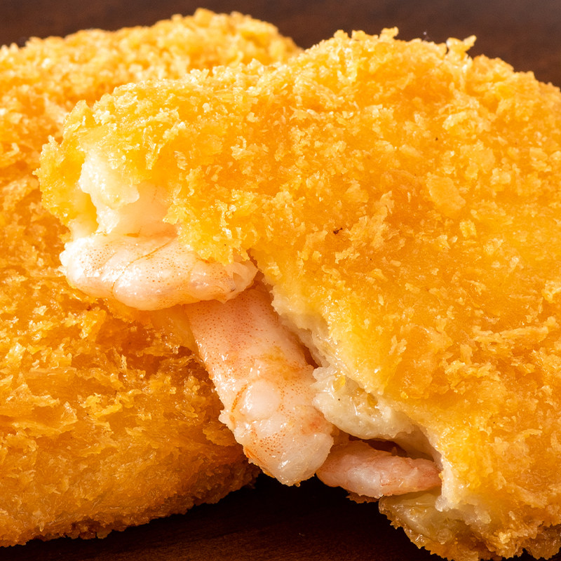 海味尚芝士虾排510g海鲜虾饼大虾虾仁冷冻油炸肉制品