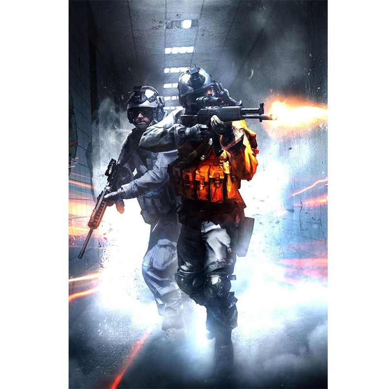 特种兵特种部队军人军迷海报装饰画墙画宿舍墙贴自粘现代装饰画