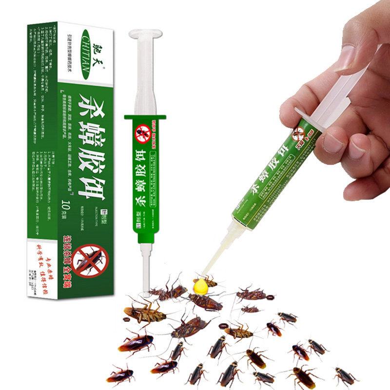 杀蟑胶饵强力灭蟑清蟑螂药全窝端屋除蟑螂捕捉器蟑螂克星无毒家用