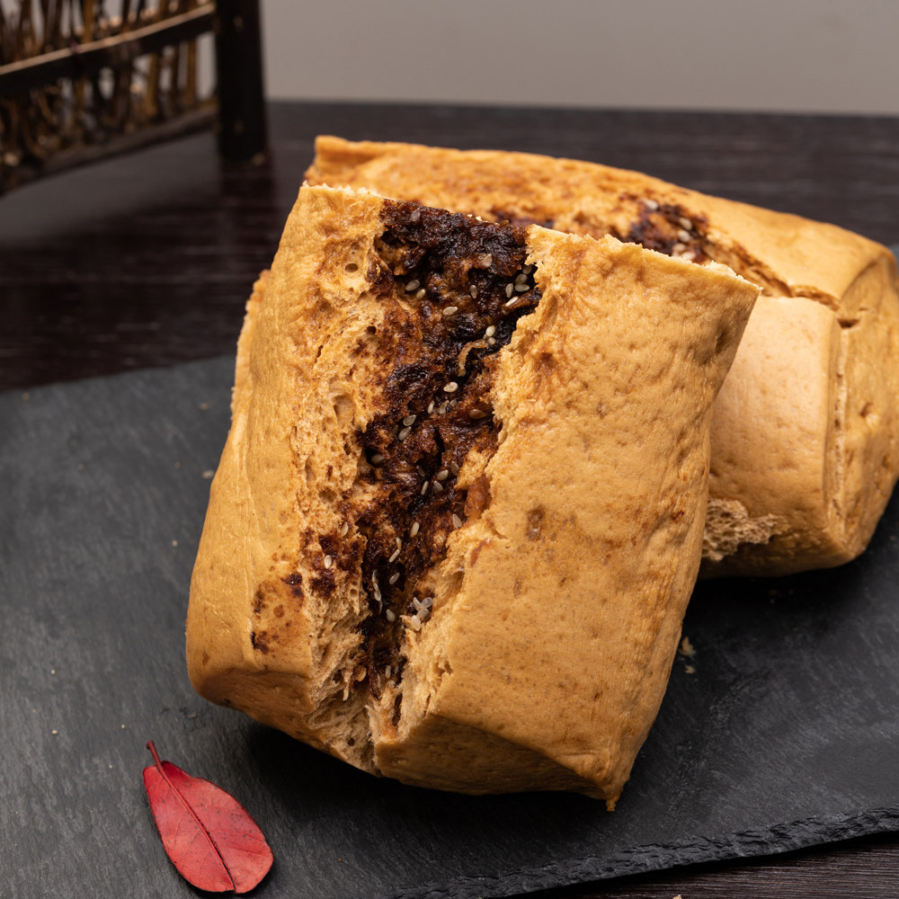 谷郡王宁波特产手撕红糖麦糕红糖大馒头粗粮红馒头刀切糕点480g