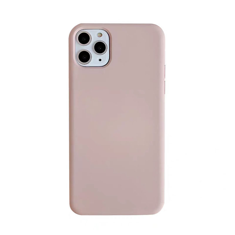 iphone7p/8p全包防摔手机壳男女款苹果x/xsmax冷淡风ins纯色xr液态
