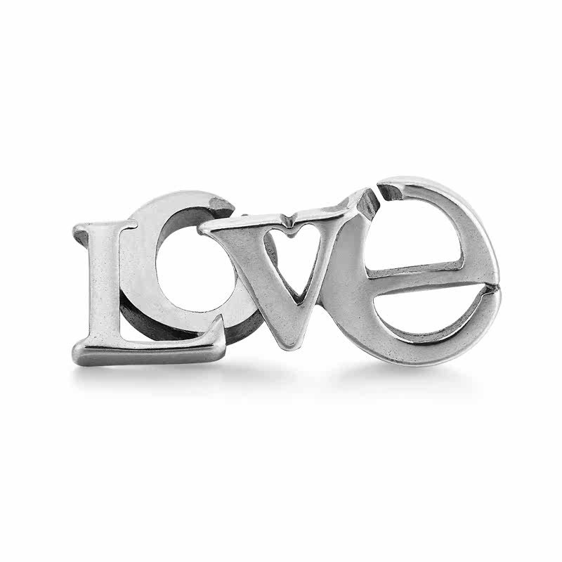 jewellerylove双环纯银单扣个性diy情侣礼物xagbe-50007扣