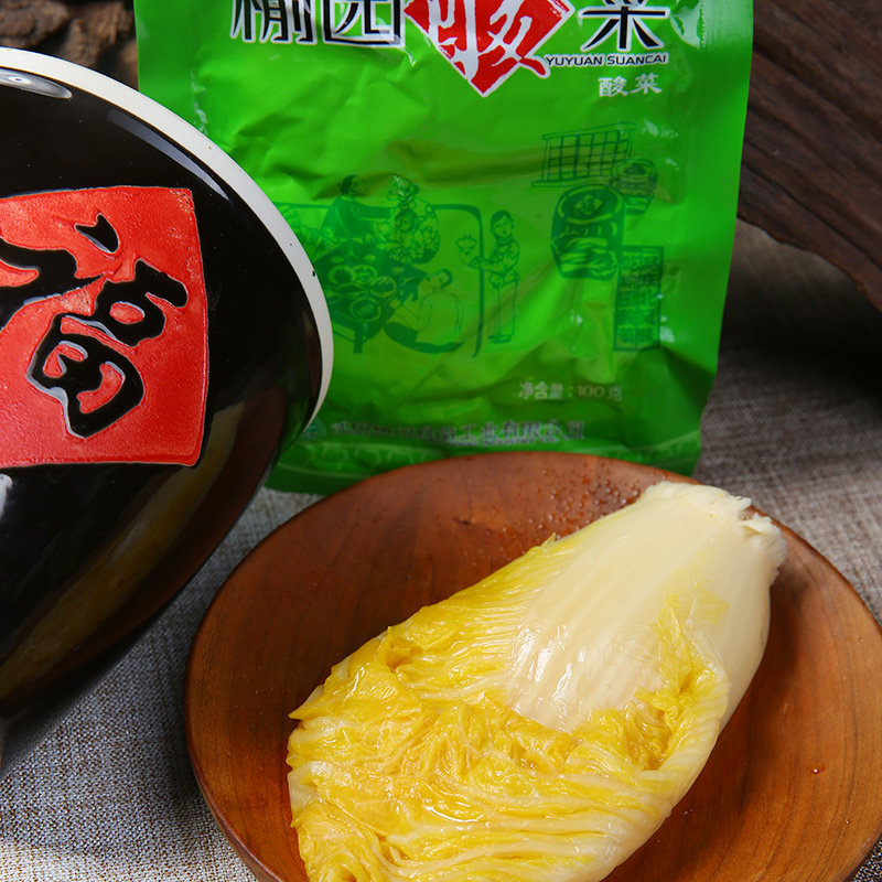 榆园酸菜保留鲜嫩内心多种吃法可蘸酱可凉拌腌制