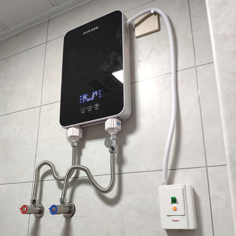 aux/奥克斯 dsk-85c20即热式电热水器家用淋浴速热小型卫生间洗澡