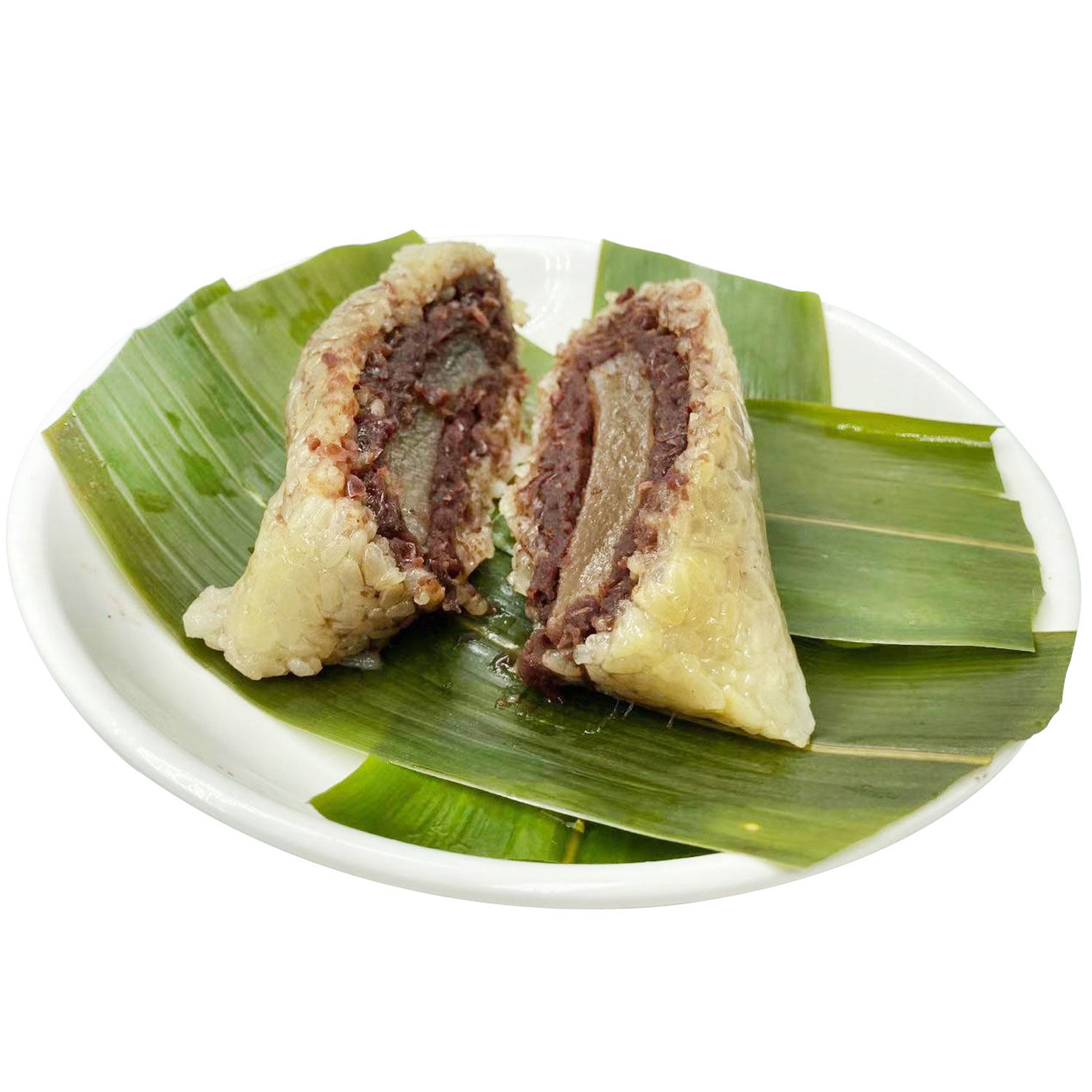 粽子手工西施猪油豆沙甜粽细沙端午节农家加热粽子