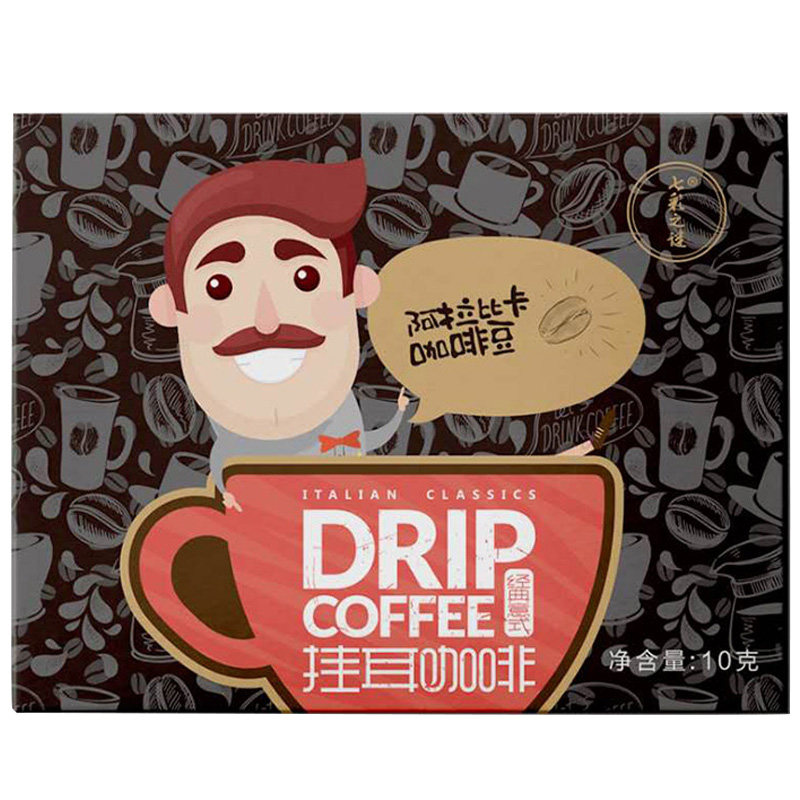 挂耳咖啡浓缩黑咖啡粉现磨手冲拿铁便携袋装冷萃奶云南小粒纯咖啡