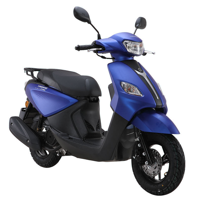 银钢踏板摩托车整车上牌燃油电喷代步雅格yg125t-19摩托车整车