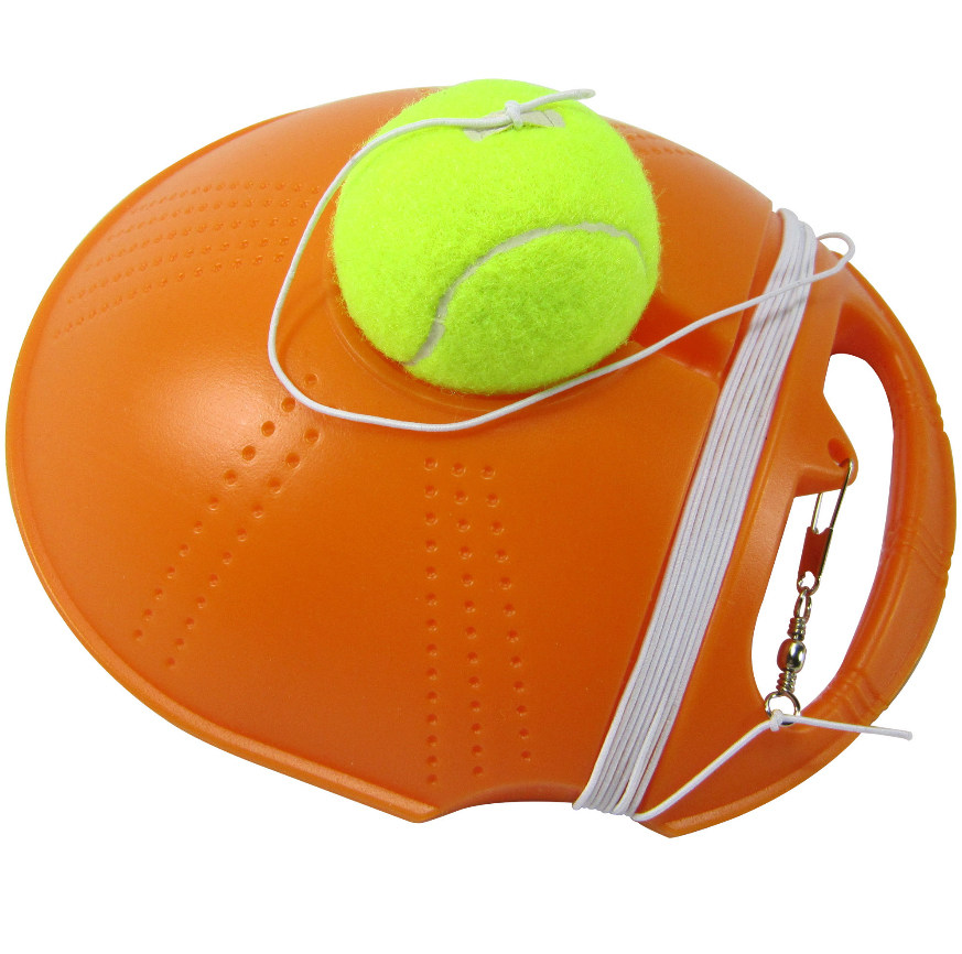 慧鑫单人网球训练器底座陪练器新手初学者成人练习用带3球送网袋