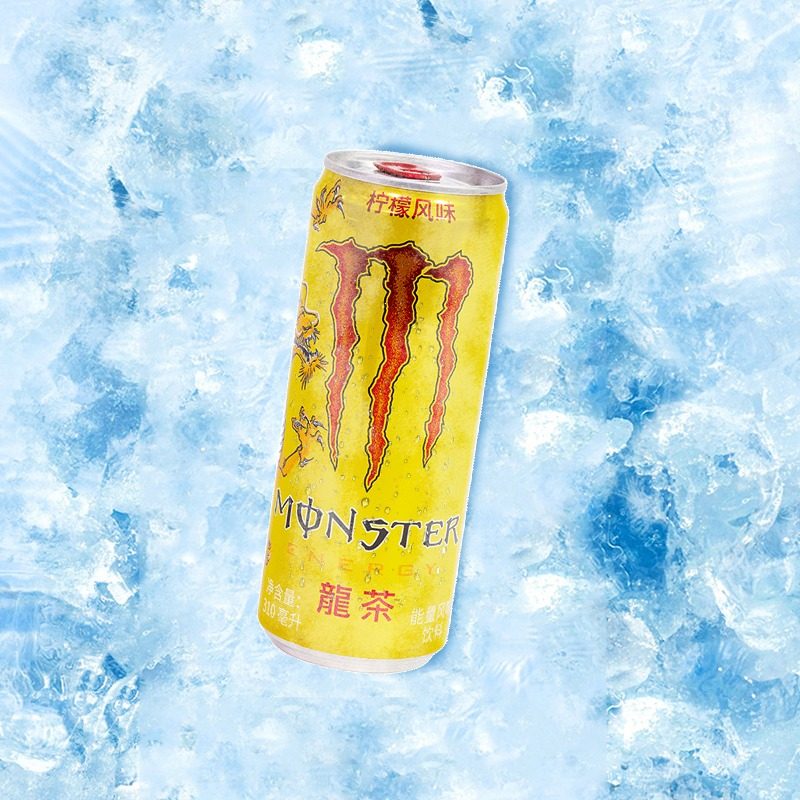 可口可乐魔爪龙茶柠檬310ml罐装维生素饮料果味