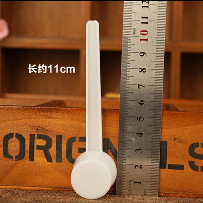 5g量勺5克粉剂液体白色平底10ml奶粉计量量勺