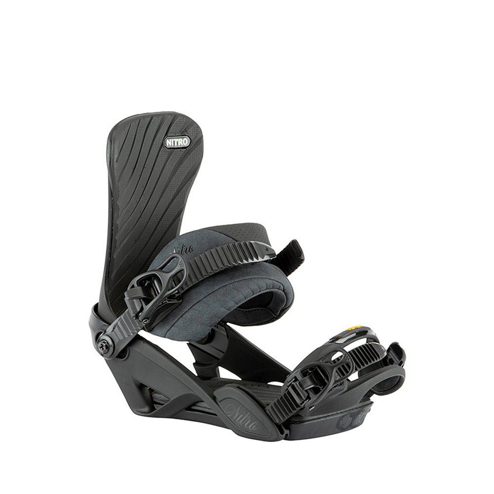 美国直邮nitro滑雪单板固定器多色贴合舒适绑带固定器