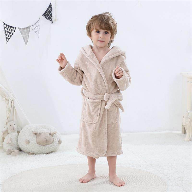 儿童宝宝浴巾四季通用吸水速干斗篷带帽女男童婴儿中大童浴袍春秋