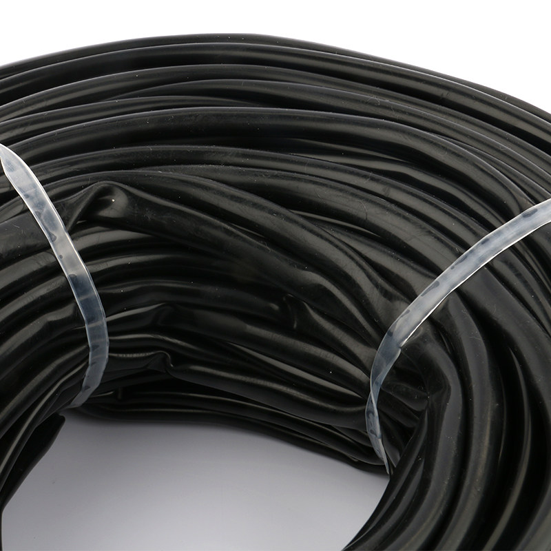 整卷黑色硅胶胶管耐高温高压抗老化无毒工业硅橡胶其他机械五金新