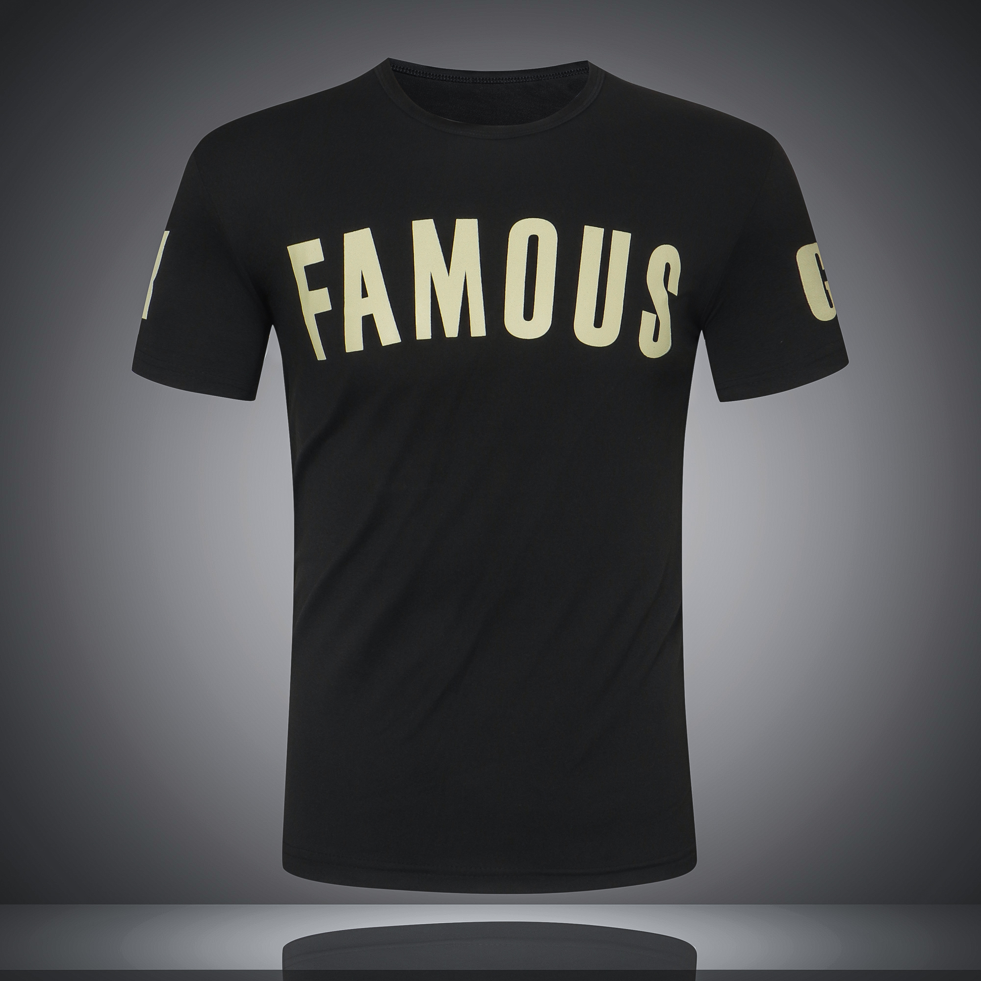 夏季潮牌新款短袖男t恤网红社会人精神小伙T恤上衣服修身百搭半袖